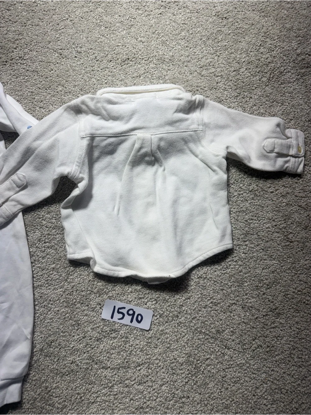 Ralph Lauren baby sleeper and shirt sz 3m-6m